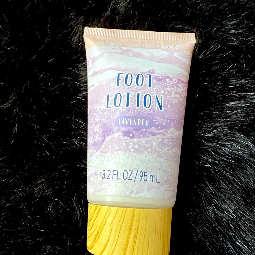 Green Canyon Spa Foot Lotion Lavender